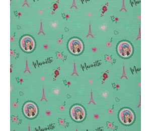 Jersey Miraculous Ladybug türkis